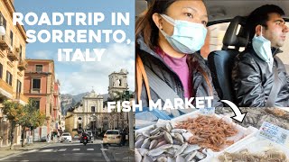 Let&#39;s Drive Around in Sorrento, Italy! | Grocery + Fish Market | VLOG | Filipina - Italian Couple