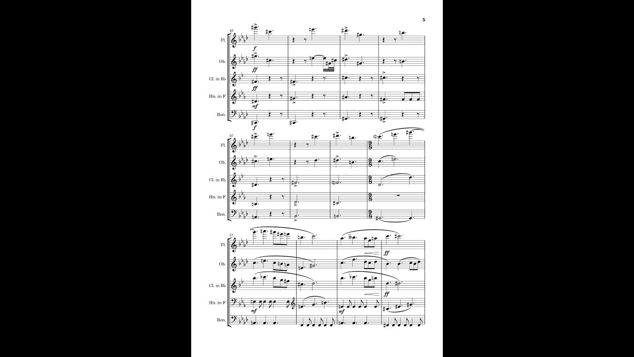 An Alien World for Wind Quintet (Original Composition)