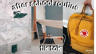 aesthetic afterschool routine- tiktok compilation