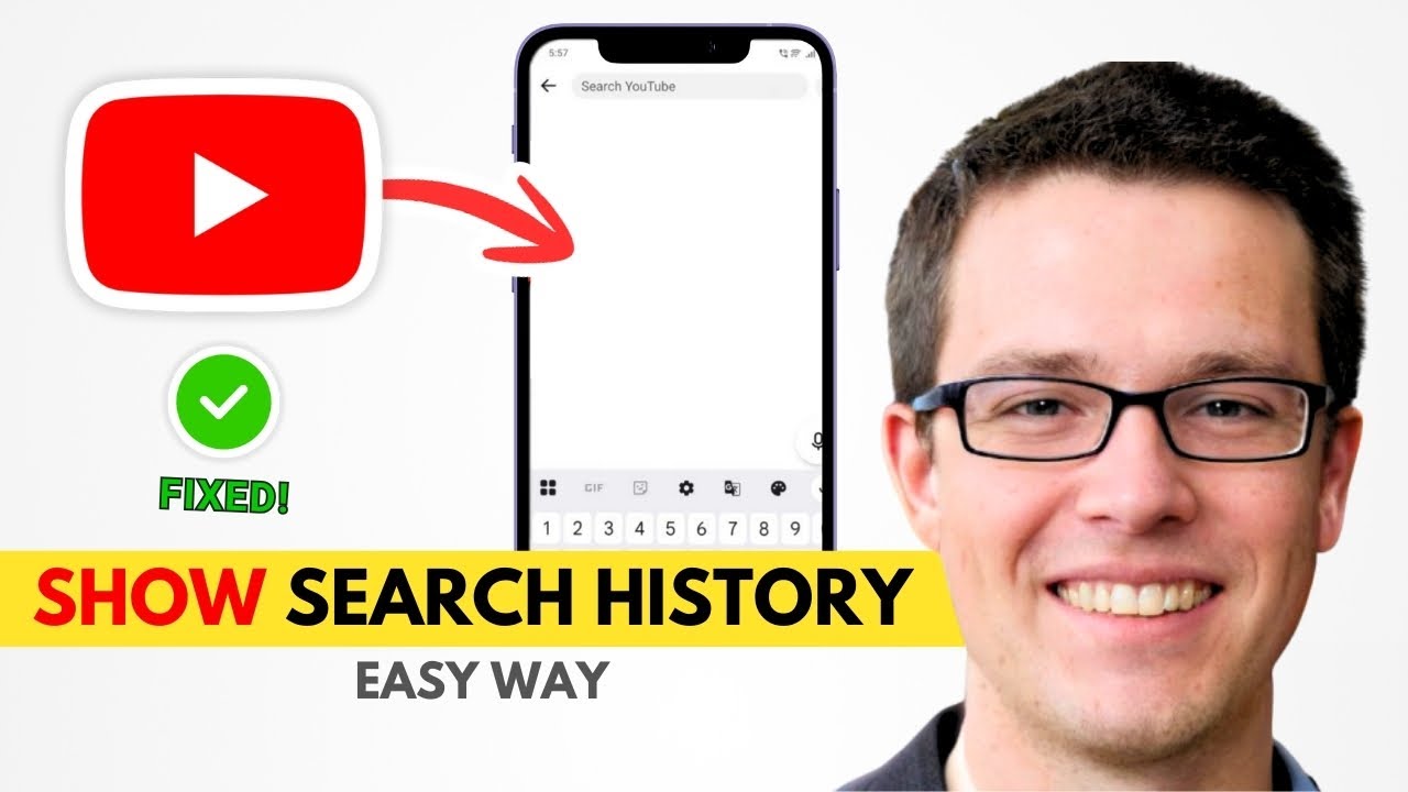 Fix YouTube Search History Not Showing | Enable This Feature!