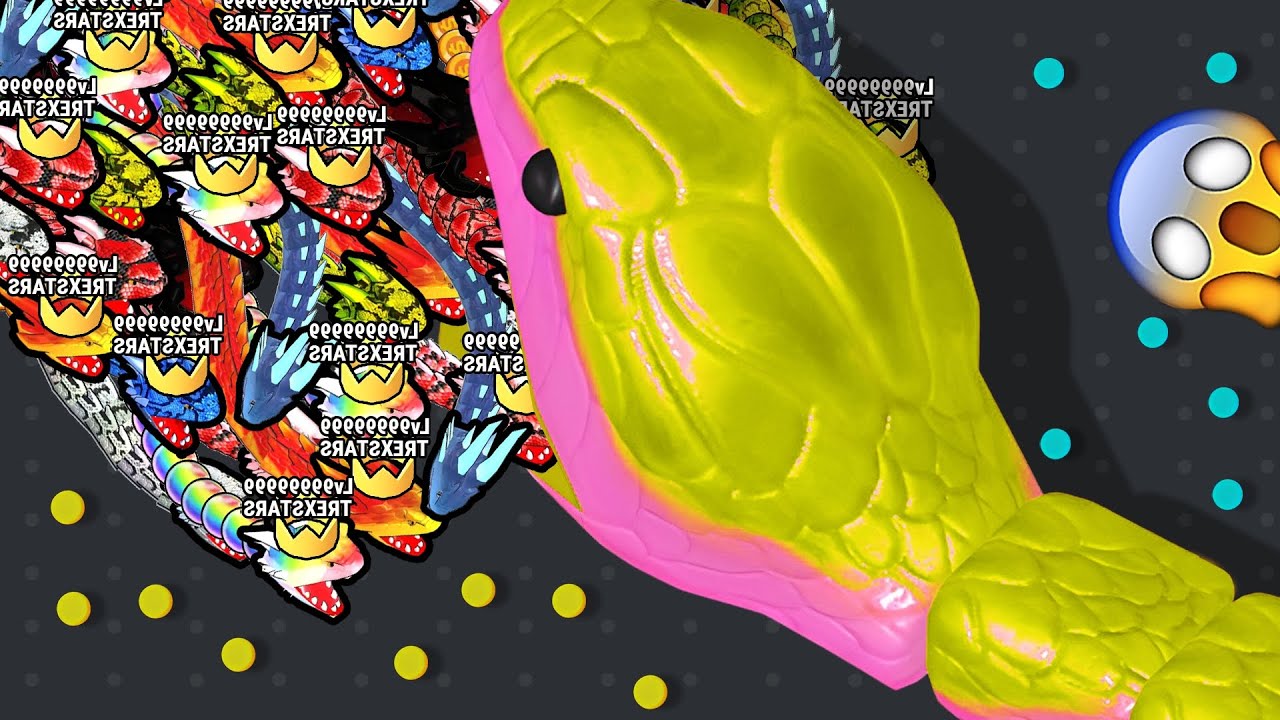 Snake Clash! .io - MAX LEVEL! Epic Snake Clash.io Gameplay! #272