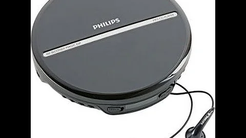Philips Portable CD Player Unboxing