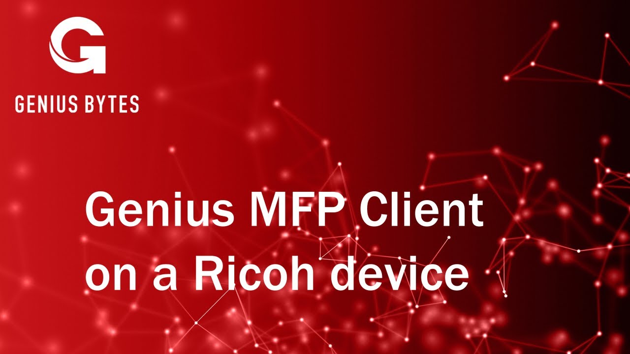Genius MFP Ricoh Client [DE]