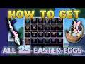 HOW TO GET ALL 25 EASTER EGGS - FISCH