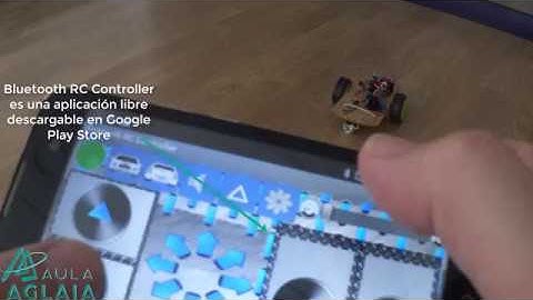 Robot básico con telecontrol por bluetooth