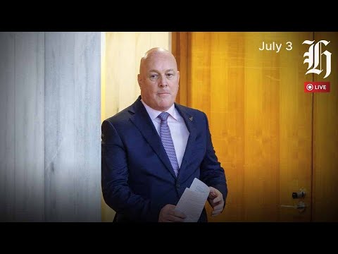 NZ Herald Live: Christopher Luxon speaks to media - YouTube