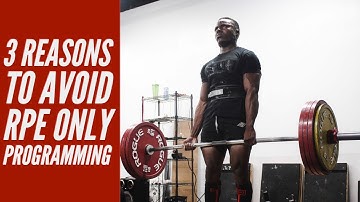 Why RPE Only Programming Is NOT Very Effective