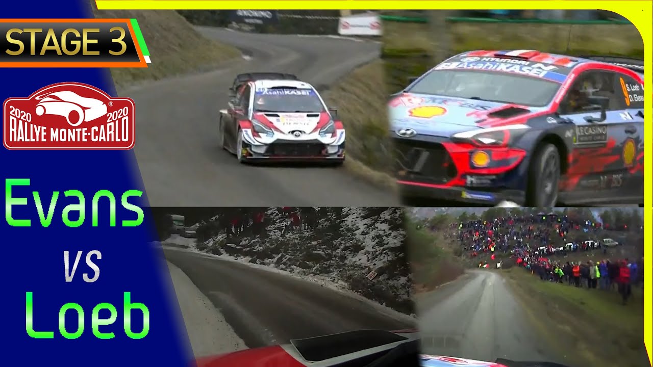 𝗥𝗔𝗟𝗟𝗬𝗘 𝗠𝗢𝗡𝗧𝗘-𝗖𝗔𝗥𝗟𝗢 𝟮𝟬𝟮𝟬 | Onboard - Stage 3: EVANS vs LOEB