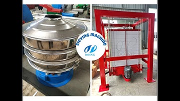Garri sieving mahchine and cassava starch sieving machine