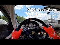 Porsche GT4 Club Sport MR - First Drive on Track (POV)