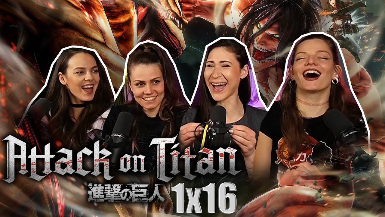 Attack on Titan 1x16: What Needs to Be Done Now: Eve of the Counterattack, Part 3 REACTION