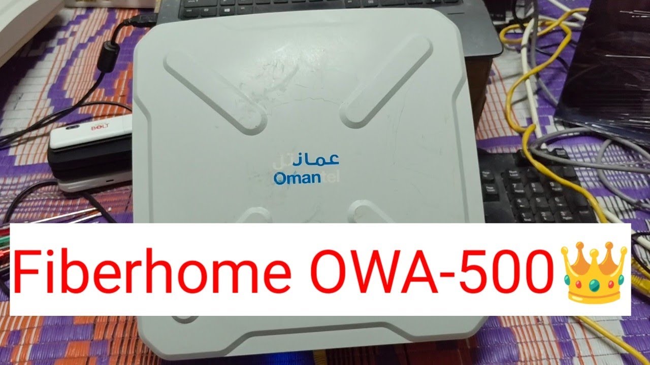 fiberhome owa-500 powerfull router speed test and full review | Rafa ...