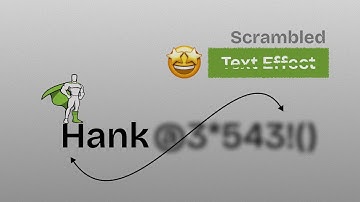 🔥 This TEXT HACK Will BLOW Your Mind! | GSAP Scramble Effect in 3 mins ⚡