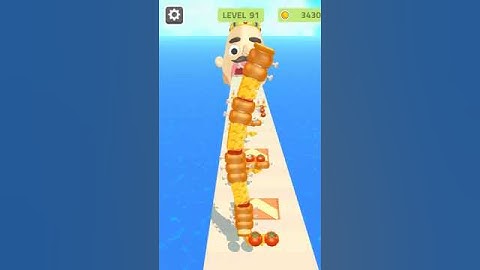 Sandwich Runner level #91 TikTok ⭐ Android iOS New #Game #games #newgame #shorts #sandwichrunner