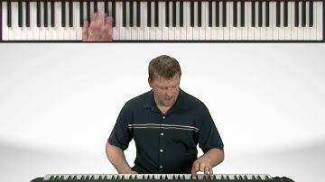 "G" Minor Melodic Piano Scale - Piano Scale Lessons