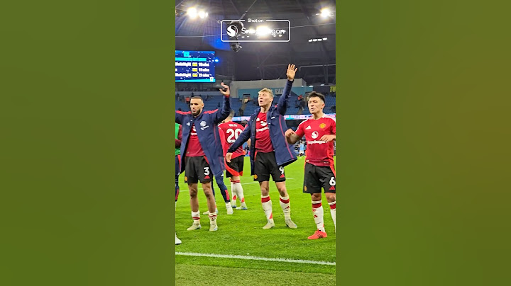 INCREDIBLE Scenes After The Manchester Derby! ❤️