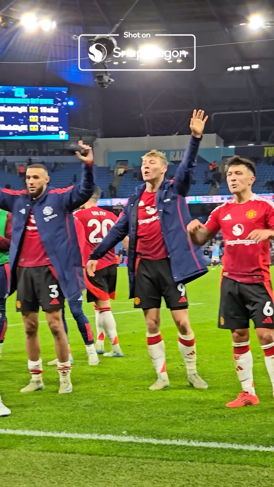 INCREDIBLE Scenes After The Manchester Derby! ❤️