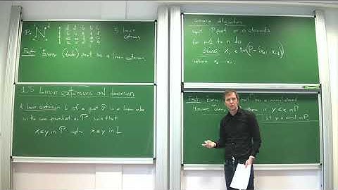 Lecture 03 - October 14, 2020 (Introduction to Order Theory)