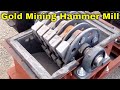 Gold Mining Hammer Mill Crusher, Crushing Gold Ore To Fine Dust For Precious Metal Recovery MBMM