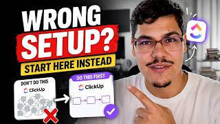 How to use ClickUp (Beginner guide): Step 1 – Map your workflow first