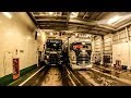 POV REVERSING SCANIA S520 + SEMI-TRAILER ONTO A FERRY!