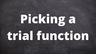 Solving second order differential equations | complimentary functions and particular integrals