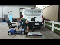 New harmar al100  mobility scooter lift