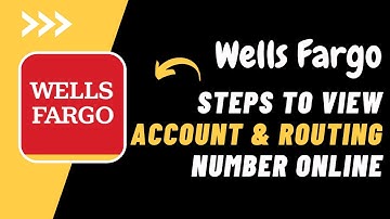 Wells Fargo ~ View Account Number & Routing Number of Account on App (2023) ! Wells Fargo