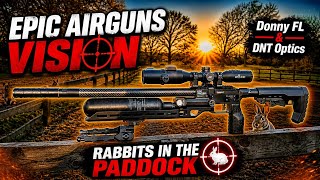 PEST PADDOCK RABBITS WITH THE EPIC VISION .25