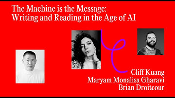 The Machine Is the Message: Writing and Reading in the Age of AI