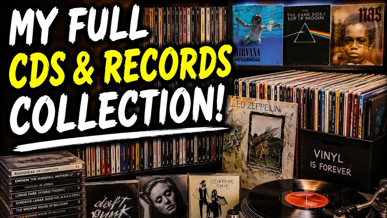 My full CD-Record Collection - YouTube