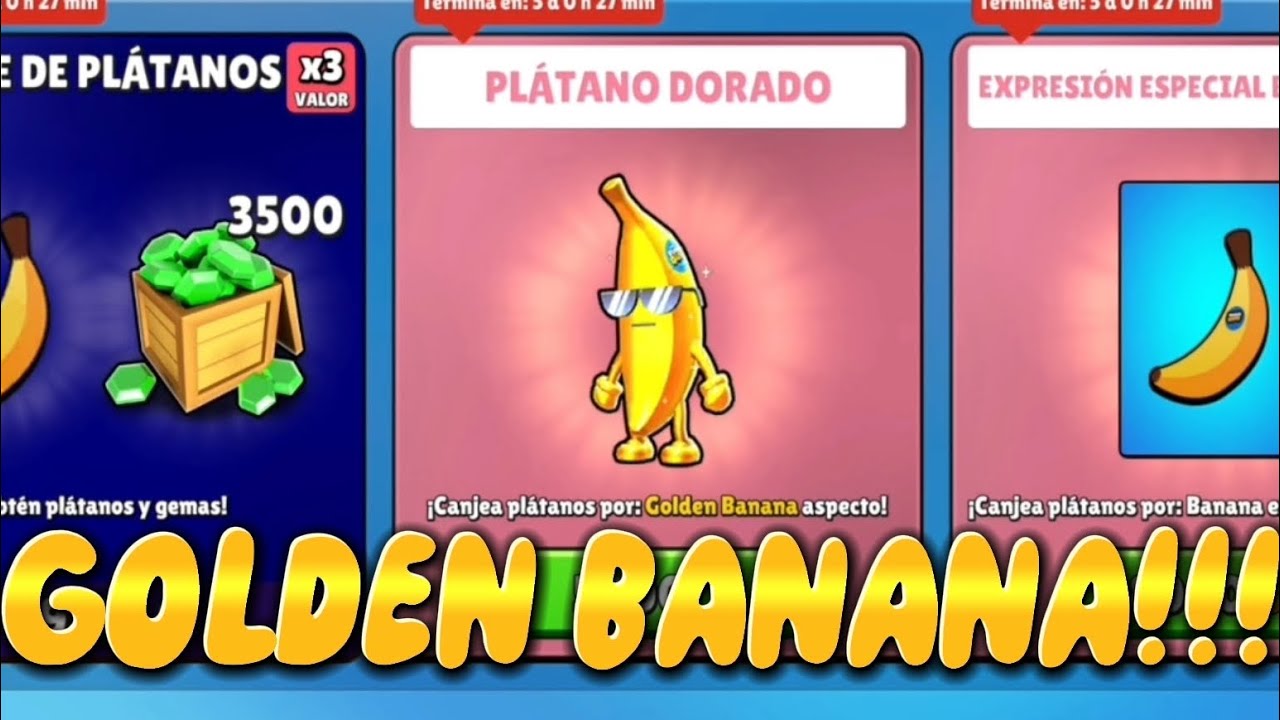 CONSIGUIENDO LA GOLDEN BANANA EN EL NUEVO EVENTO DE LAS BANANAS!!! 🍌 🍌 ...