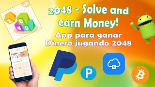 2048 - Solve and earn money! app para Ganar Dinero (Paypal, airtm, binance, payeer y más!) screenshot 5