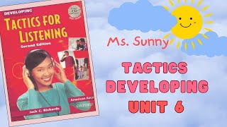 Tactics for Listening Developing 2nd Edition β Unit 6: Shopping