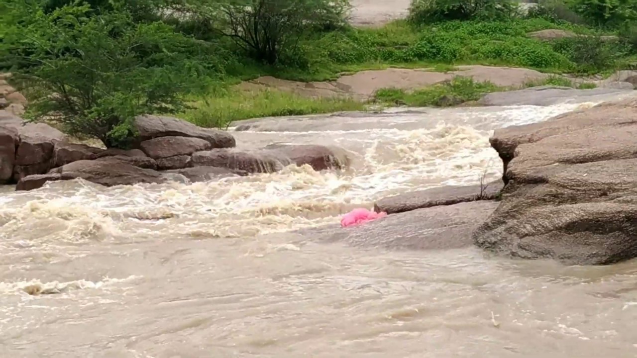 Kaleshwaram to Mid Manair Dam Water Flow || Bahubali Motor Wet Run Water flow