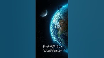 سورة المؤمنون(84-92)_ ياسر الدوسري