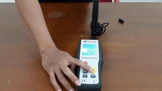 Penggunaan Hot Wire Anemometer HTI-9829