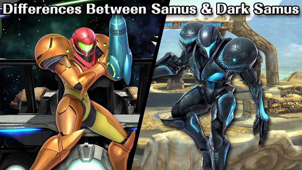 Dark samus vs samus