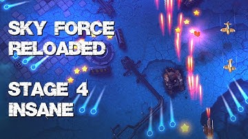 Sky Force Reloaded HD (PS4) - Stage 4 on Insane