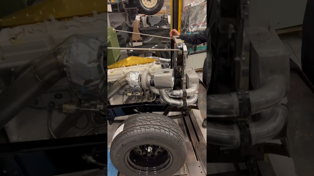 Механический дизель с двойным наддувом, 7000 об/мин