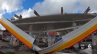 Atascadero gas station sustains major damage in latest storm