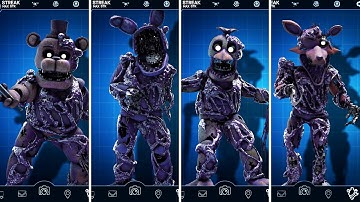 FNAF AR Toxic Withered Animatronics Jumpscare & Workshop Animations