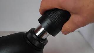 How to change spotting scope eyepieces with a compression ring
