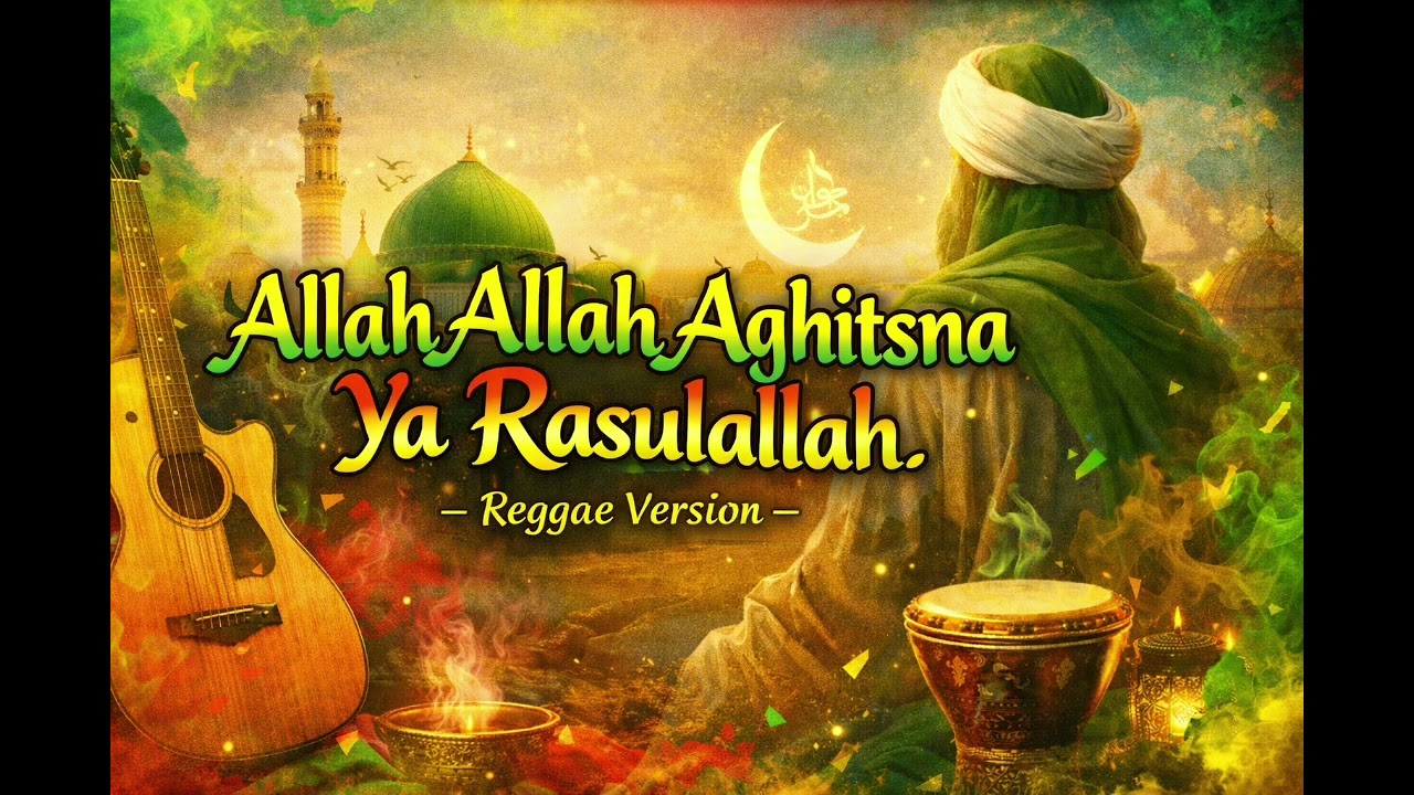 Allah Allah aghisna #shortvideo #music #love #liriksholawatbusyro #like #cover #habib #reggae