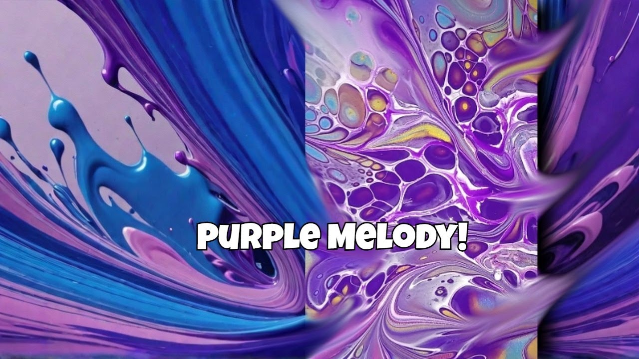 🪻💜The Secret to Making AMAZING Fluid Art on Vinyl Records!