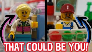 YOU can be a MINIFIGURE in my LEGO Theme Park!