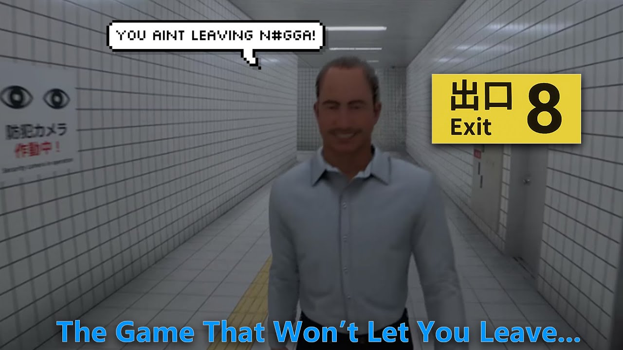 The Game that WON'T LET YOU LEAVE! | Exit 8 Gameplay - YouTube