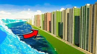 Creating a MEGA TSUNAMI in Cities Skylines 2!