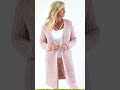 Длинные вязаные кардиганы для дам 55-60 лет/Long knitted cardigans for ladies 55-60 years old