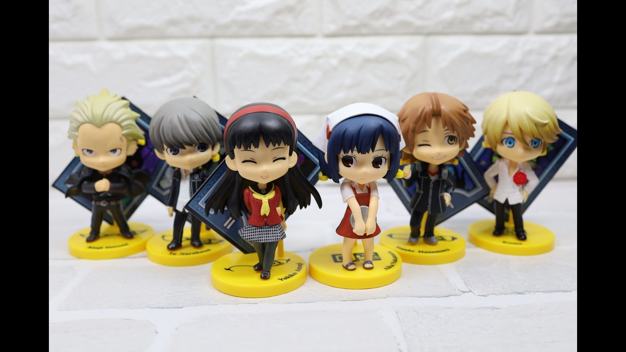 ペルソナ4 Happyくじ ちびフィギュア 鳴上悠　天城　里中　G賞 新品】鳴上悠☆Happyくじ ペルソナ4 G賞 ちびフィギュア 主人公 - メルカリ